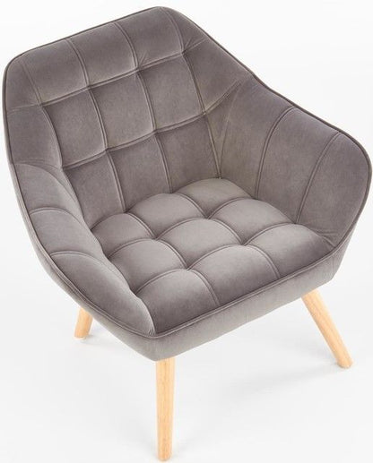 Lounge Chair East Berlin | size: Width: 83cm, Height: 75cm, Depth: 75cm | color: Gray | image: 7 | variant: 1006922