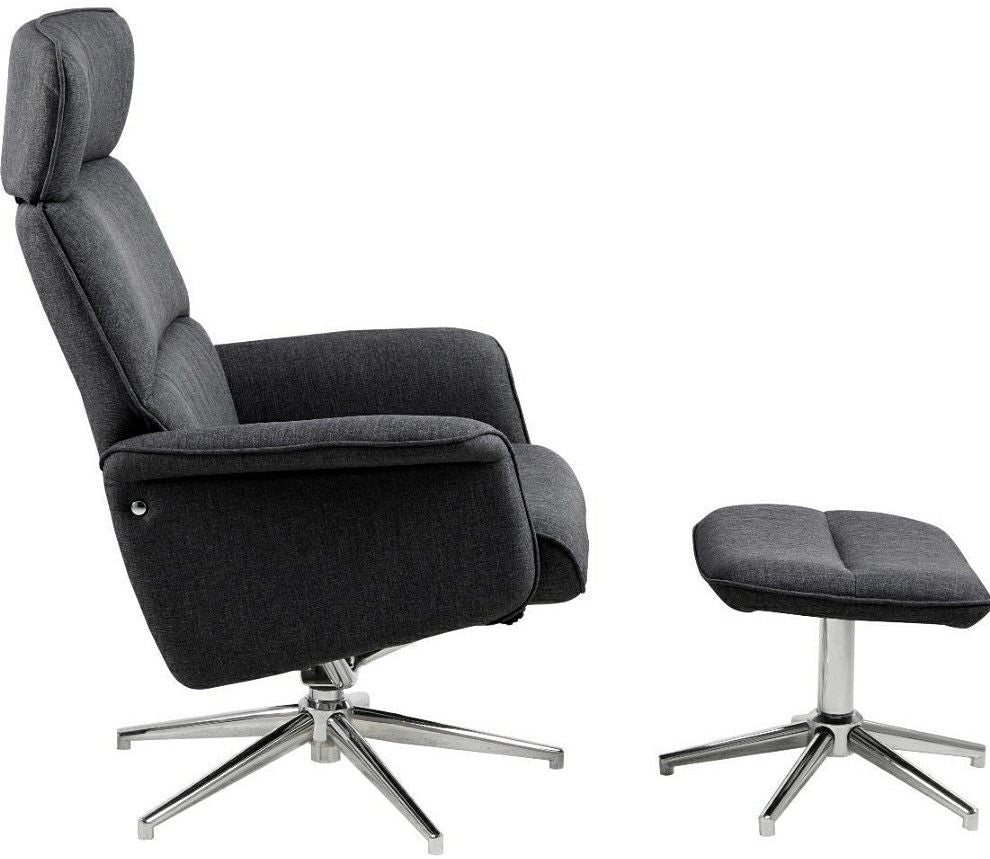 Lounge Chair East Naples | size: Width: 74cm, Height: 102cm, Depth: 108cm | color: Gray | image: 3 | variant: 1005716