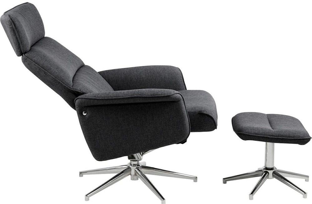 Lounge Chair East Naples | size: Width: 74cm, Height: 102cm, Depth: 108cm | color: Gray | image: 4 | variant: 1005716