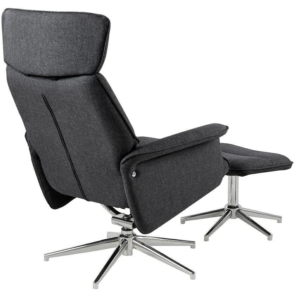 Lounge Chair East Naples | size: Width: 74cm, Height: 102cm, Depth: 108cm | color: Gray | image: 5 | variant: 1005716