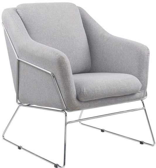 Lounge Chair East Port Louis | size: Width: 69cm, Height: 81cm, Depth: 76cm | color: Gray | image: 1 | variant: 1006924