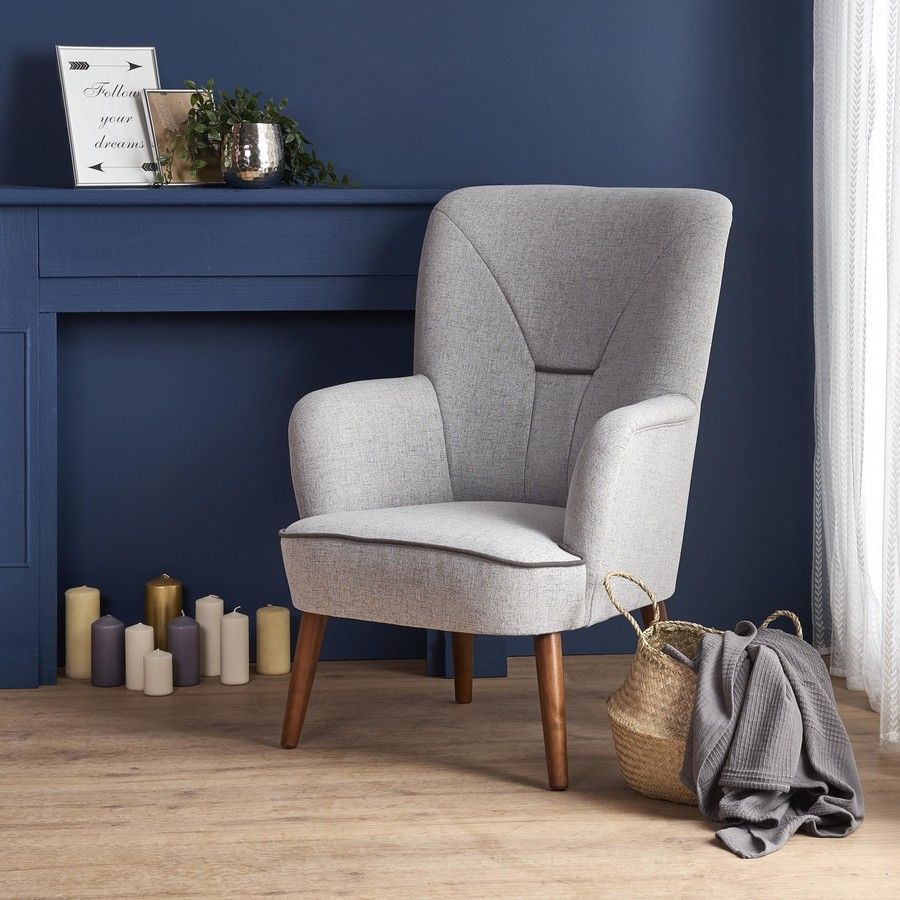 Lounge Chair East Sheffield | size: Width: 76cm, Height: 102cm, Depth: 78cm | color: Gray | image: 8 | variant: 1006925