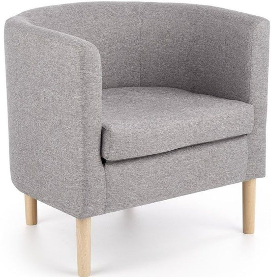 Lounge Chair East Wroclaw | size: Width: 66cm, Height: 64cm, Depth: 58cm | color: Gray | image: 1 | variant: 1006916