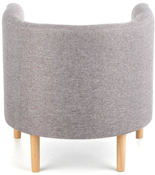 Lounge Chair East Wroclaw | size: Width: 66cm, Height: 64cm, Depth: 58cm | color: Gray | image: 2 | variant: 1006916