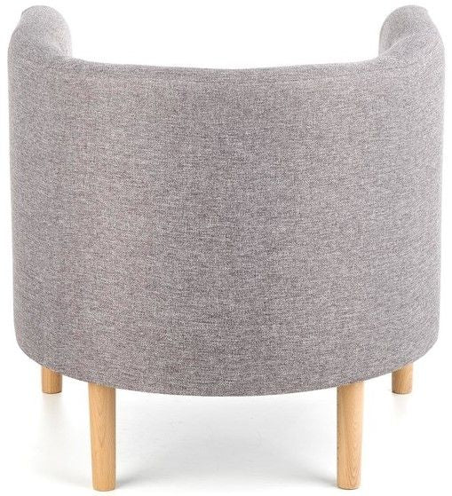 Lounge Chair East Wroclaw | size: Width: 66cm, Height: 64cm, Depth: 58cm | color: Gray | image: 3 | variant: 1006916