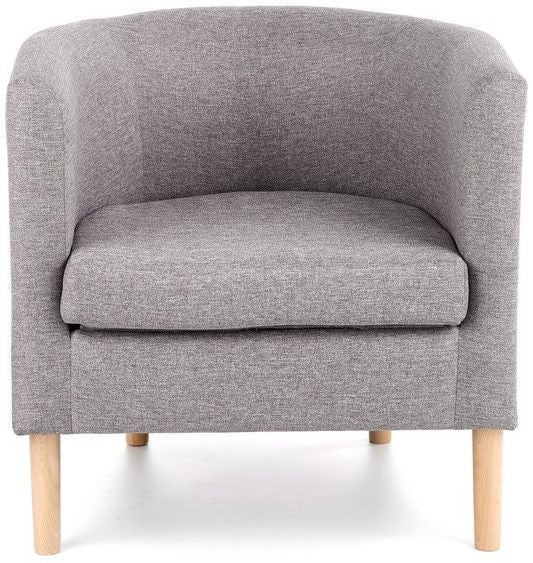 Lounge Chair East Wroclaw | size: Width: 66cm, Height: 64cm, Depth: 58cm | color: Gray | image: 5 | variant: 1006916