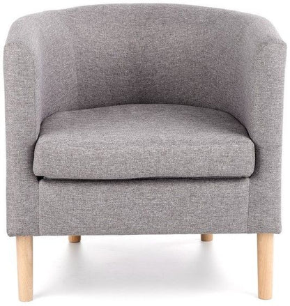 Lounge Chair East Wroclaw | size: Width: 66cm, Height: 64cm, Depth: 58cm | color: Gray | image: 5 | variant: 1006916