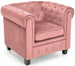 Lounge Chair Eriksen | size: Width: 62cm, Height: 73cm, Depth: 75cm | color: Pink | image: 0 | variant: 1004644