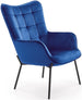 Lounge Chair Fort | size: Width: 71cm, Height: 97cm, Depth: 79cm | color: Blue | image: 1 | variant: 1002710