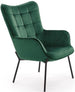 Lounge Chair Fort | size: Width: 71cm, Height: 97cm, Depth: 79cm | color: Green | image: 1 | variant: 1002709
