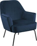 Lounge Chair Framlingham | size: Width: 75cm, Height: 83cm, Depth: 75cm | color: Blue | image: 1 | variant: 1001043