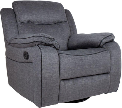 Lounge Chair Gentry | size: Width: 96cm, Height: 105cm, Depth: 98cm | color: Gray | image: 1 | variant: 1016724