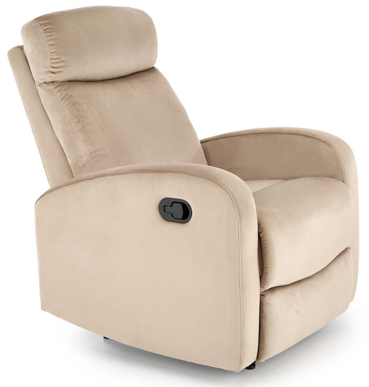Lounge Chair Gorizia | size: Width: 75cm, Height: 90cm, Depth: 95cm | color: Beige | image: 1 | variant: 1002852