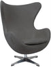 Lounge Chair Grand Star | size: Width: 78cm, Height: 104cm, Depth: 87cm | color: Gray | image: 1 | variant: 1004827