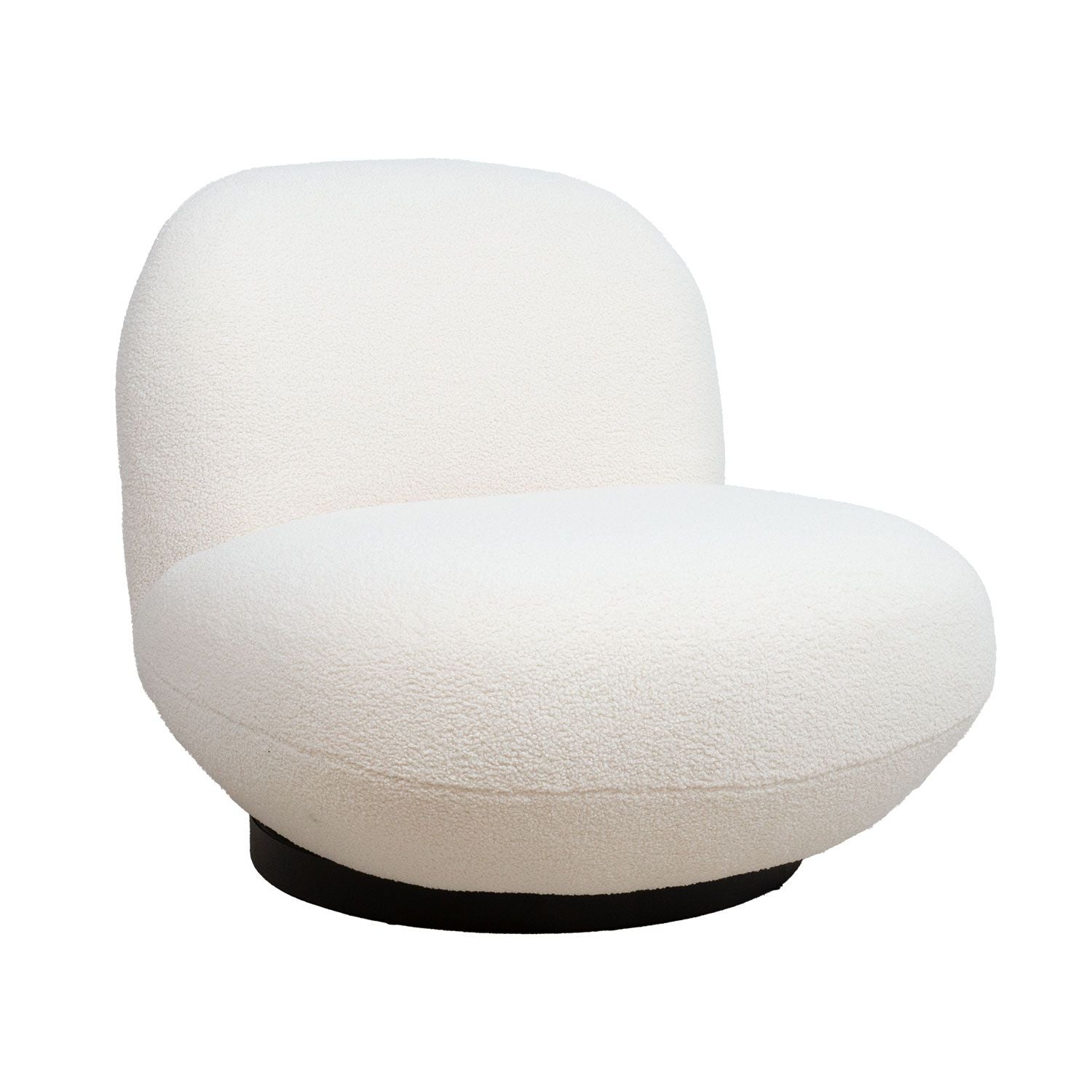 Lounge Chair Halstead | size: Width: 90cm, Height: 74cm, Depth: 80cm | color: White | image: 1 | variant: 1001070