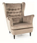 Lounge Chair Harry | size: Width: 92cm, Height: 101cm, Depth: 82cm | color: Beige | image: 0 | variant: 1004989