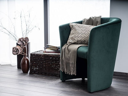 Lounge Chair Kingston upon Hull | size: Width: 60cm, Height: 76cm, Depth: 67cm | color: Green | image: 3 | variant: 1004254