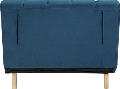 Lounge Chair Kirkcaldy | size: Width: 103cm, Height: 82cm, Depth: 94cm | color: Blue | image: 4 | variant: 1004273