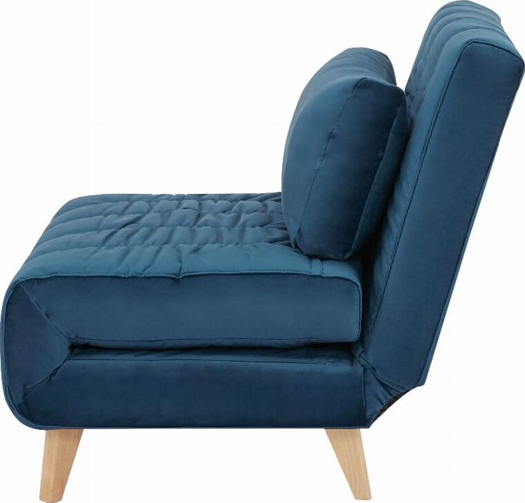 Lounge Chair Kirkcaldy | size: Width: 103cm, Height: 82cm, Depth: 94cm | color: Blue | image: 5 | variant: 1004273
