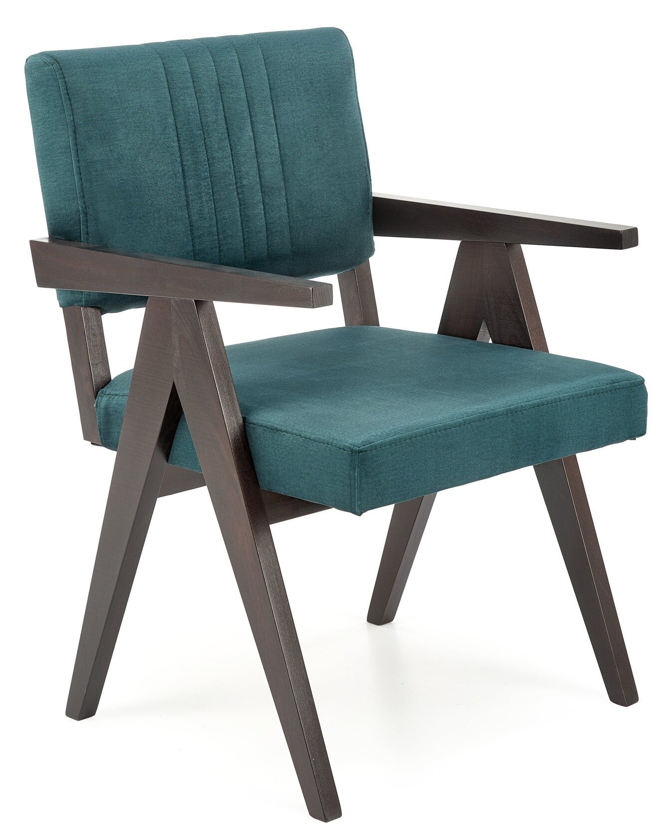 Lounge Chair Latina | size: Width: 58cm, Height: 84cm, Depth: 61cm | color: Black/Green | image: 1 | variant: 1002791