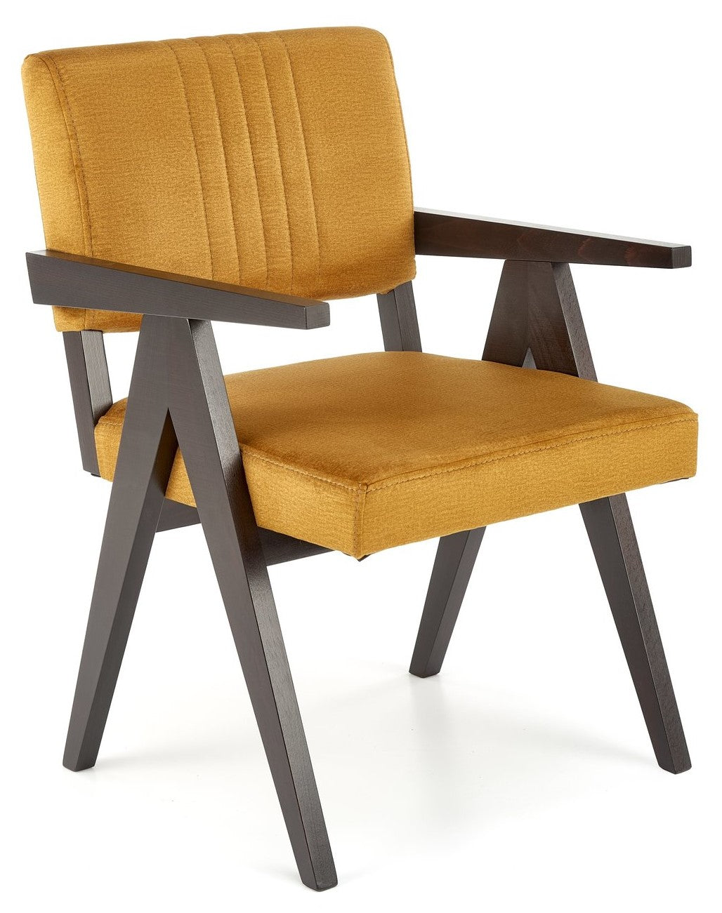 Lounge Chair Latina | size: Width: 58cm, Height: 84cm, Depth: 61cm | color: Yellow/Black | image: 1 | variant: 1002792