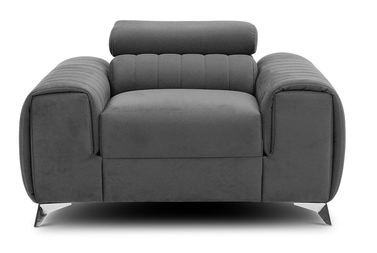 Lounge Chair Laurence | size: Width: 125cm, Height: 105cm, Depth: 97cm | color: Nube | image: 0 | variant: 1004337