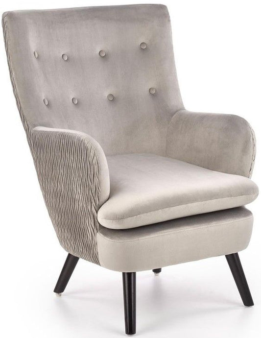 Lounge Chair Lecce | size: Width: 70cm, Height: 100cm, Depth: 78cm | color: Gray | image: 1 | variant: 1002814