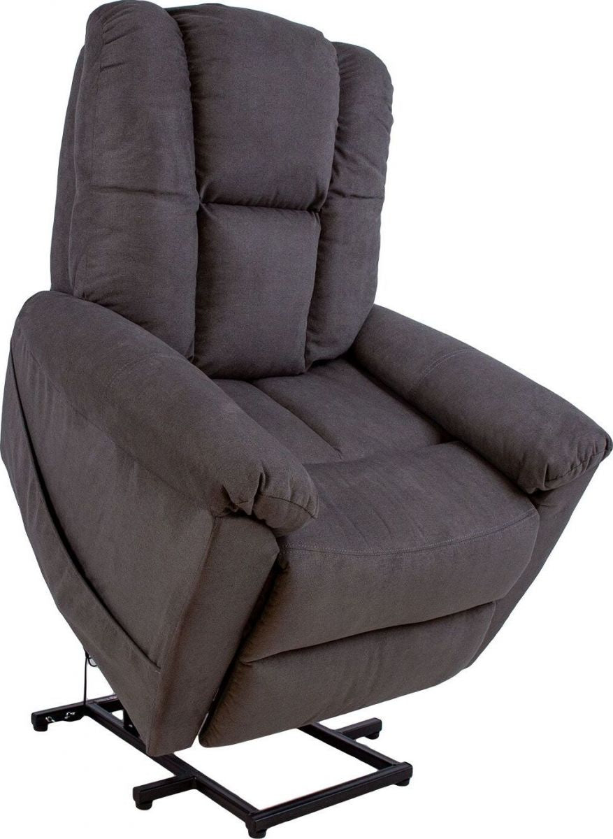 Lounge Chair Ledbury | size: Width: 86cm, Height: 105cm, Depth: 77cm | color: Gray | image: 2 | variant: 1001092