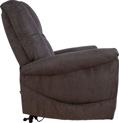 Lounge Chair Ledbury | size: Width: 86cm, Height: 105cm, Depth: 77cm | color: Gray | image: 4 | variant: 1001092