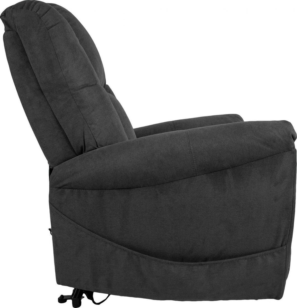 Lounge Chair Ledbury | size: Width: 86cm, Height: 105cm, Depth: 77cm | color: Gray | image: 4 | variant: 1001093