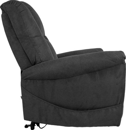 Lounge Chair Ledbury | size: Width: 86cm, Height: 105cm, Depth: 77cm | color: Gray | image: 4 | variant: 1001093