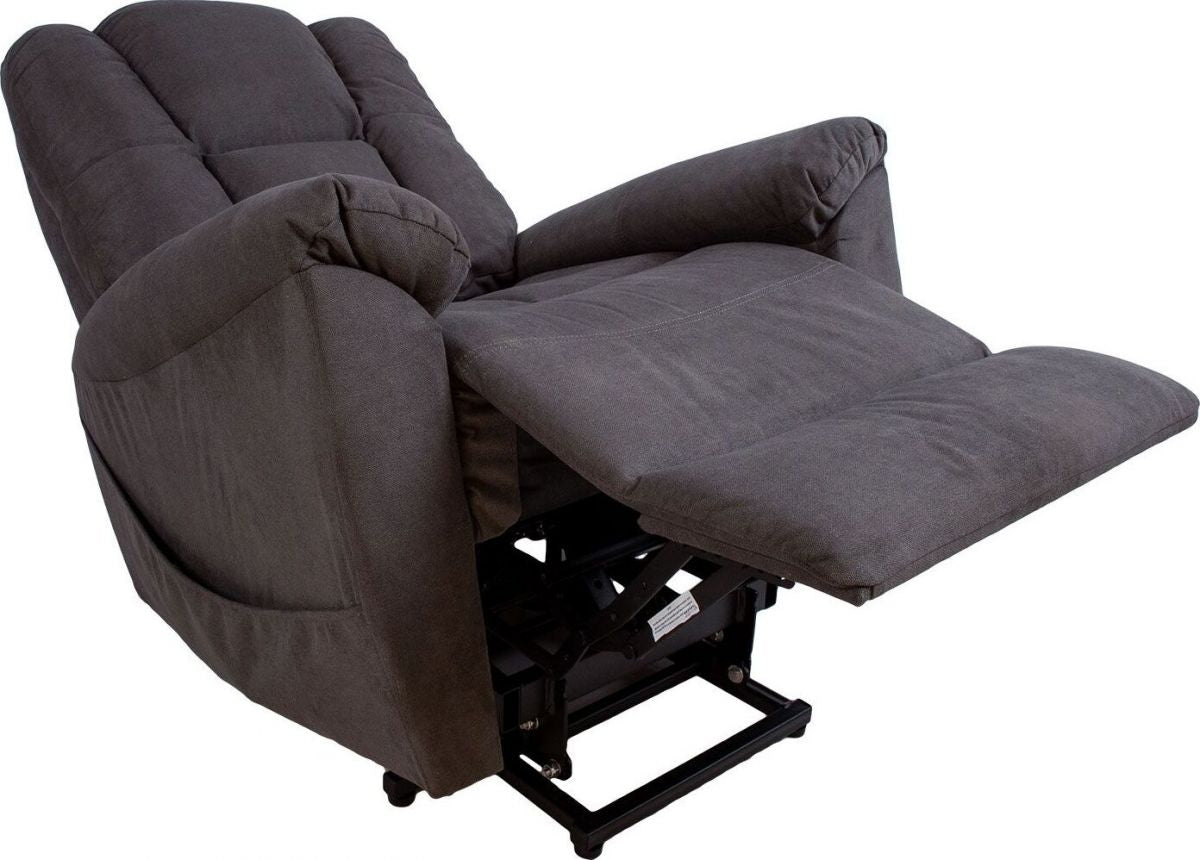Lounge Chair Ledbury | size: Width: 86cm, Height: 105cm, Depth: 77cm | color: Gray | image: 7 | variant: 1001092