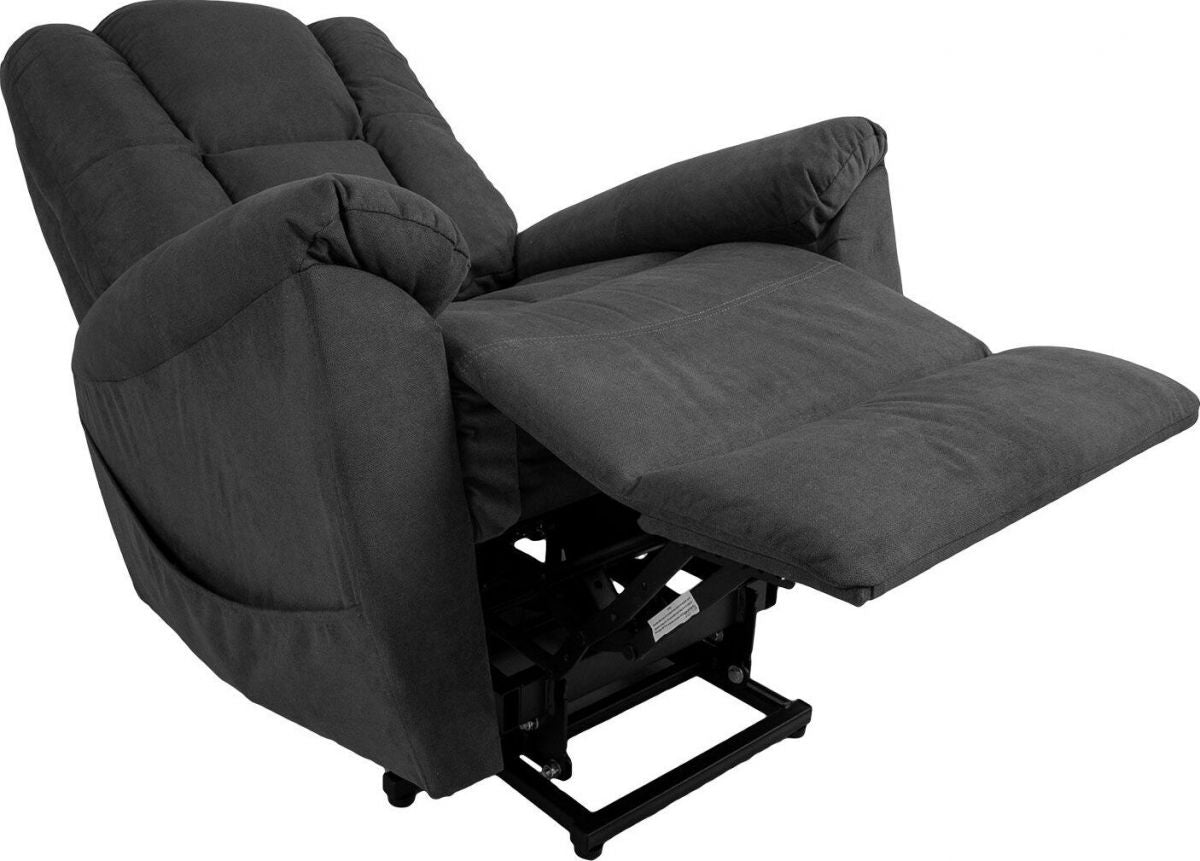 Lounge Chair Ledbury | size: Width: 86cm, Height: 105cm, Depth: 77cm | color: Gray | image: 7 | variant: 1001093