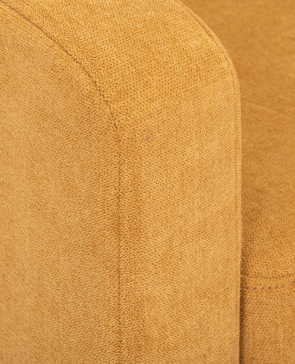 Lounge Chair Leene | size: Width: 68.5cm, Height: 84cm, Depth: 76cm | color: Yellow | image: 5 | variant: 1004860