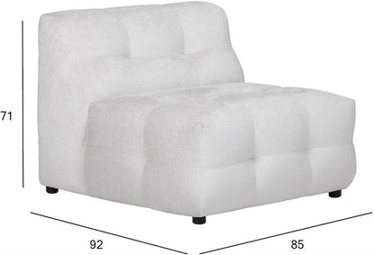 Lounge Chair Leesi | size: Width: 85cm, Height: 71cm, Depth: 92cm | color: Beige | image: 4 | variant: 1016725