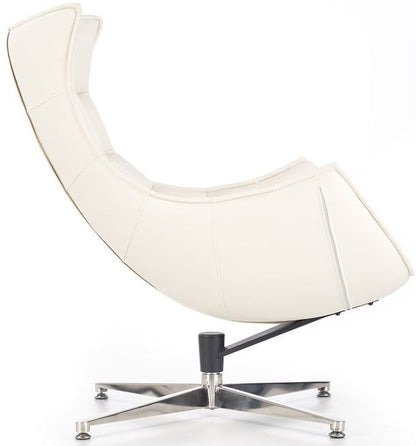 Lounge Chair Luxor | size: Width: 76cm, Height: 96cm, Depth: 84cm | color: White | image: 2 | variant: 1004667
