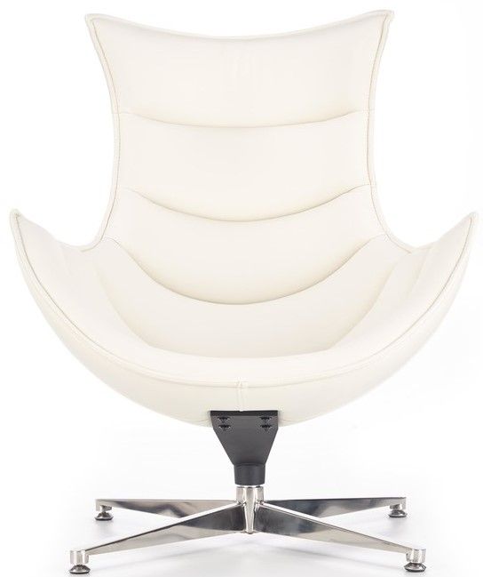 Lounge Chair Luxor | size: Width: 76cm, Height: 96cm, Depth: 84cm | color: White | image: 5 | variant: 1004667