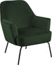 Lounge Chair Melissa | size: Width: 75cm, Height: 83cm, Depth: 75cm | color: Green | image: 1 | variant: 1004877
