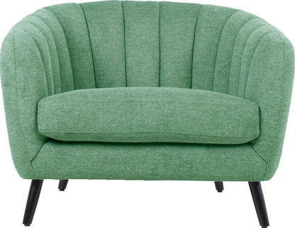 Lounge Chair Melody | size: Width: 100cm, Height: 76cm, Depth: 88cm | color: Green | image: 2 | variant: 1004883