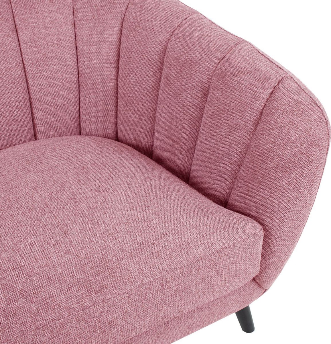Lounge Chair Melody | size: Width: 100cm, Height: 76cm, Depth: 88cm | color: Pink | image: 5 | variant: 1004882
