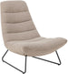 Lounge Chair Milford | size: Width: 82.5cm, Height: 97cm, Depth: 93cm | color: Beige | image: 1 | variant: 1004890