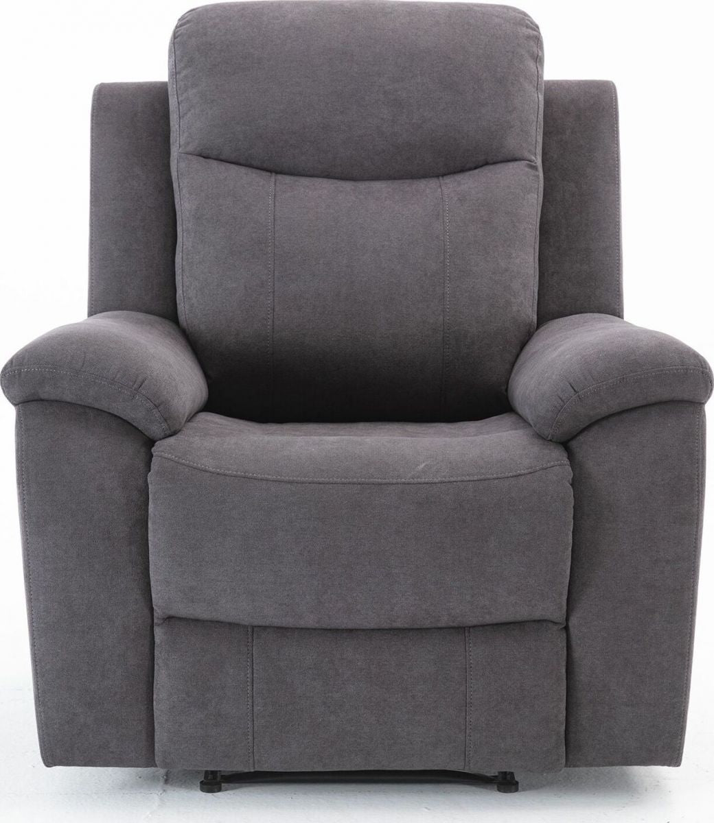 Lounge Chair Milo | size: Width: 97cm, Height: 103cm, Depth: 96cm | color: Gray | image: 2 | variant: 1004893