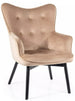 Lounge Chair Nottingham | size: Width: 72cm, Height: 99cm, Depth: 75cm | color: Beige | image: 0 | variant: 1004024