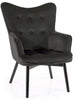 Lounge Chair Nottingham | size: Width: 72cm, Height: 99cm, Depth: 75cm | color: Black | image: 0 | variant: 1004025