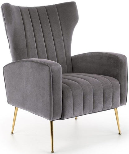 Lounge Chair Nuoro | size: Width: 70cm, Height: 100cm, Depth: 70cm | color: Gray | image: 1 | variant: 1002845