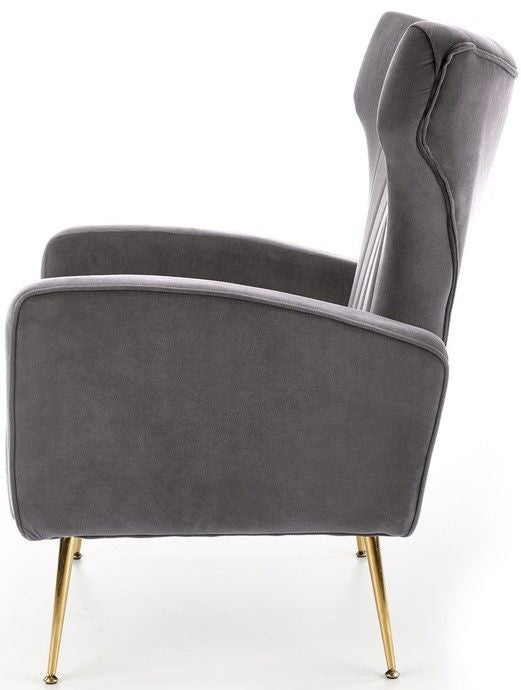 Lounge Chair Nuoro | size: Width: 70cm, Height: 100cm, Depth: 70cm | color: Gray | image: 2 | variant: 1002845