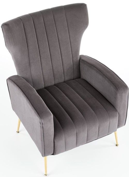 Lounge Chair Nuoro | size: Width: 70cm, Height: 100cm, Depth: 70cm | color: Gray | image: 5 | variant: 1002845