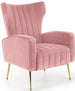 Lounge Chair Nuoro | size: Width: 70cm, Height: 100cm, Depth: 70cm | color: Pink | image: 1 | variant: 1002846