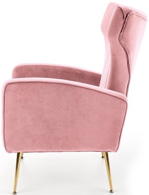 Lounge Chair Nuoro | size: Width: 70cm, Height: 100cm, Depth: 70cm | color: Pink | image: 3 | variant: 1002846