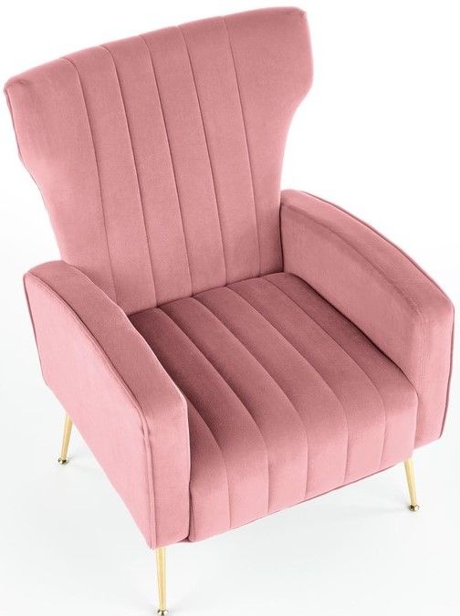 Lounge Chair Nuoro | size: Width: 70cm, Height: 100cm, Depth: 70cm | color: Pink | image: 5 | variant: 1002846